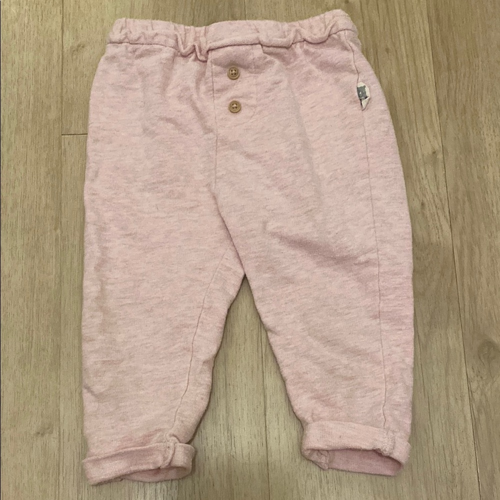 Rabbit Bear pink leggings